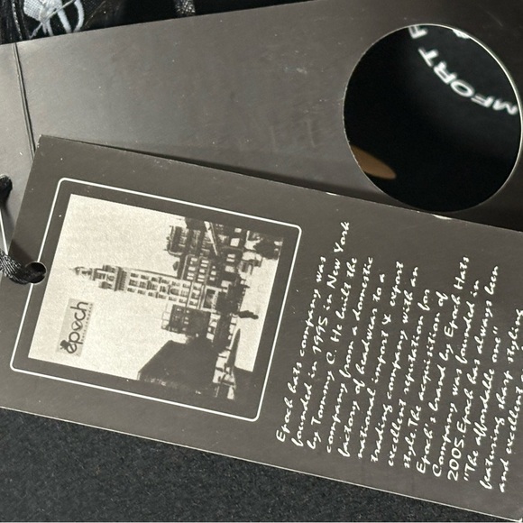 Epoch Hats Co Model HE30 Size Medium Comfort Felt 100% Wool Cowboy Hat New W Tag - Picture 6 of 7